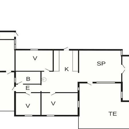 5 Person In Middelfart-by Traum 別荘 ミゼルファート